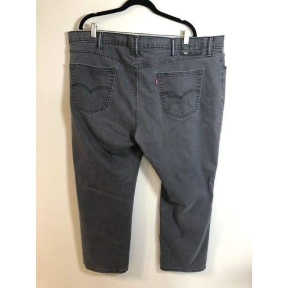 Levi's Mens 541 Classic Straight Jeans Gray 48x29 - Picture 2 of 11